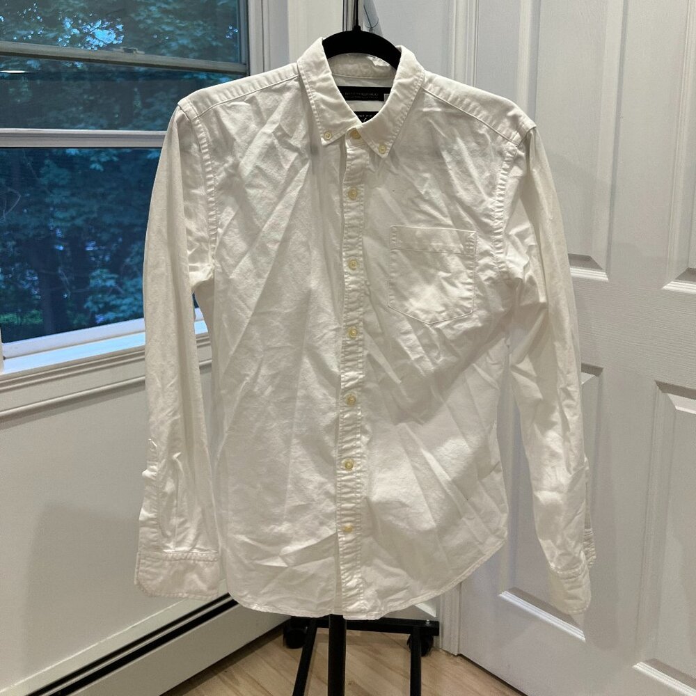 Banana Republic - Grant Fit (Slim) Button Down White